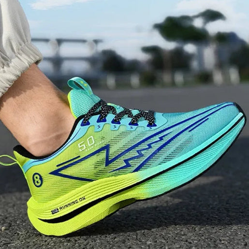 Neue männer Turnschuhe Racing Carbon Platte Sport Laufschuhe Licht Anti-Slip Professionelle Leichtathletik Training Schuhe Tennis schuhe