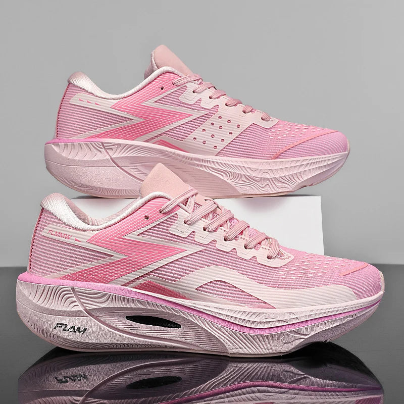 Carbon Platte Marathon Männer Sport Laufschuhe Air Kissen Leichte Frauen Athletisch Gym Tenis Turnschuhe Wandern Jogging Schuhe