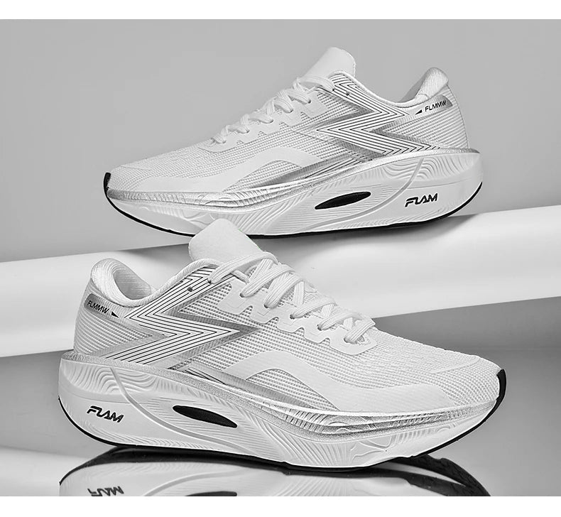 Carbon Platte Marathon Männer Sport Laufschuhe Air Kissen Leichte Frauen Athletisch Gym Tenis Turnschuhe Wandern Jogging Schuhe