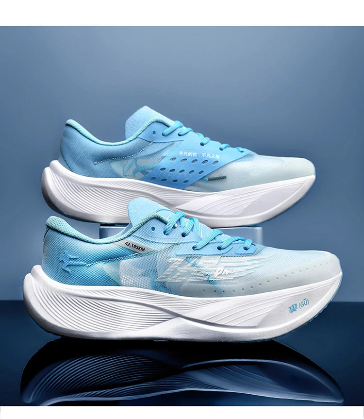 Männer bequeme Mesh atmungsaktive Turnschuhe ultraleichte Männer Carbon Platte Turnschuhe Frauen Marathon Jogging Schuhe Luxus Trainingsschuh