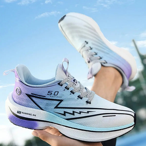 Neue männer Turnschuhe Racing Carbon Platte Sport Laufschuhe Licht Anti-Slip Professionelle Leichtathletik Training Schuhe Tennis schuhe