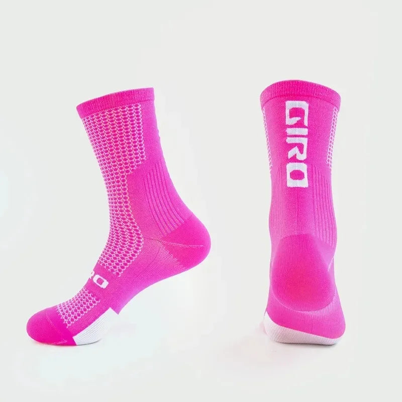 Pro Racing Kompression Radfahren Socken Kompression Atmungsaktive Mountainbike Racing Socken Männer Frauen calcetines ciclismo hombre