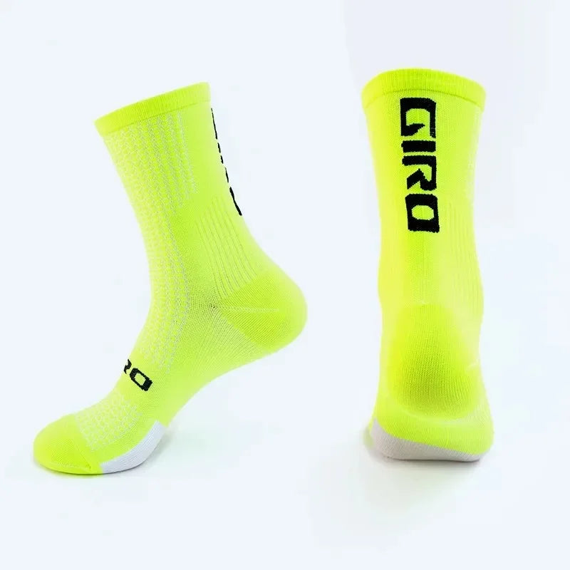 Pro Racing Kompression Radfahren Socken Kompression Atmungsaktive Mountainbike Racing Socken Männer Frauen calcetines ciclismo hombre