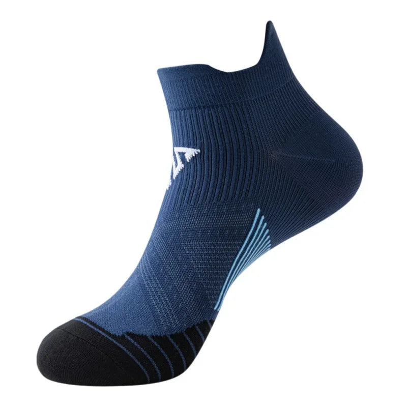 Sportsocken für Männer und Frauen, atmungsaktiv, zum Laufen, Fitness, Kompressionssocken, professionelle Marathon, schnell trocknende Socken, elastische Schuhe