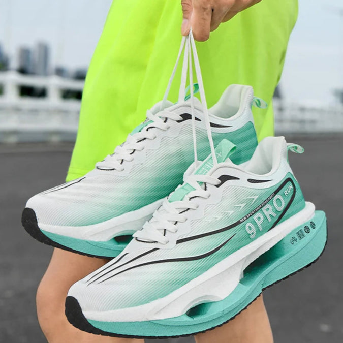 Männer Turnschuhe 9PRO Carbon Board Skeleton Dämpfung Marathon Laufschuhe Outdoor Fitness Training Sport Tennis Schuhe frauen