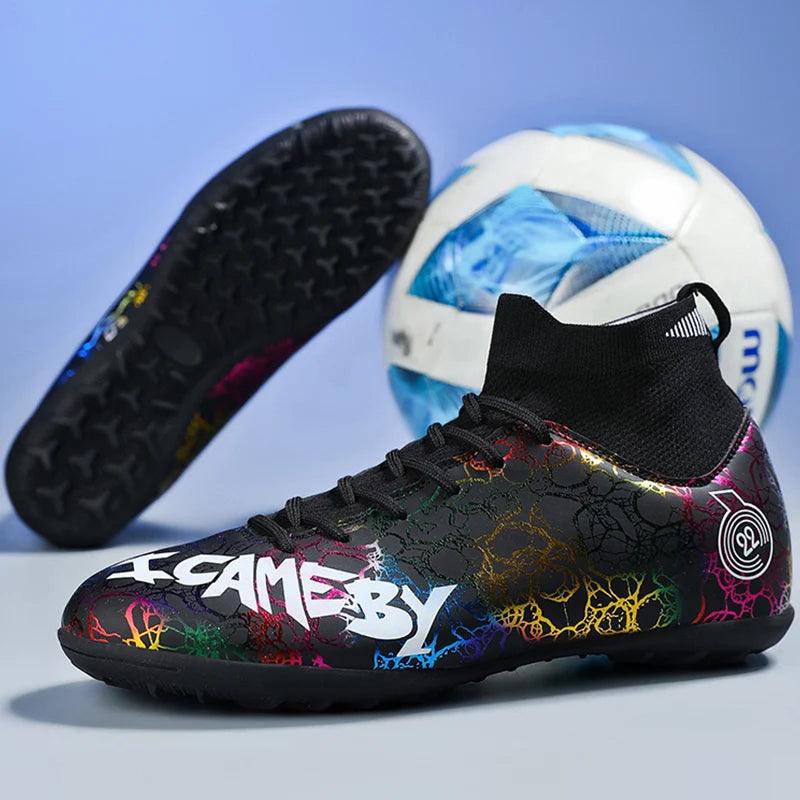 Chaussures de Football Respirantes et Confortables pour Homme, Résistantes à l'Usure, pour Entraînement Sportif Professionnel