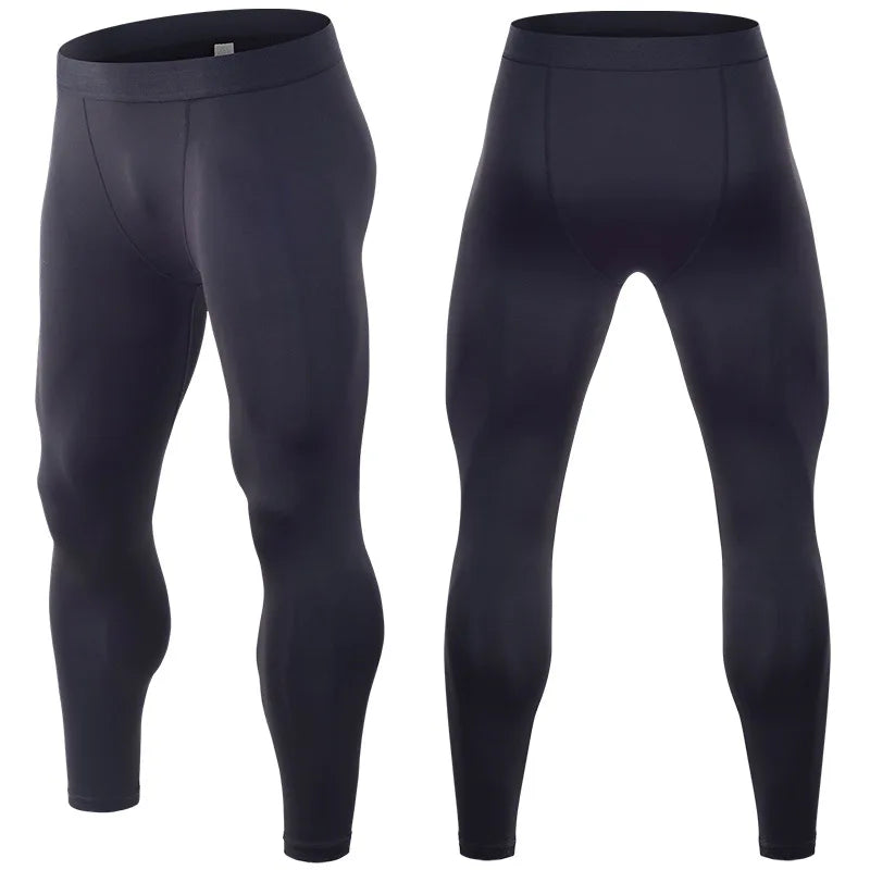Männer Kompression Sport hose schnell trocknen Fitness-Strumpfhose Laufen Leggings Training Sport Strumpfhose Basketball Mann Fußball kleidung