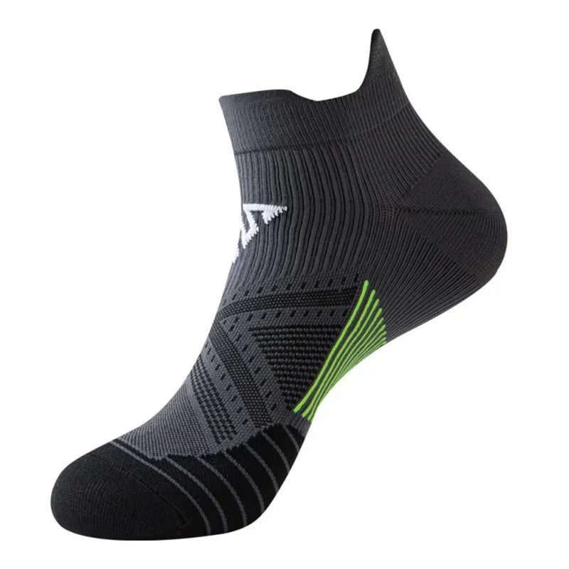 Sportsocken für Männer und Frauen, atmungsaktiv, zum Laufen, Fitness, Kompressionssocken, professionelle Marathon, schnell trocknende Socken, elastische Schuhe