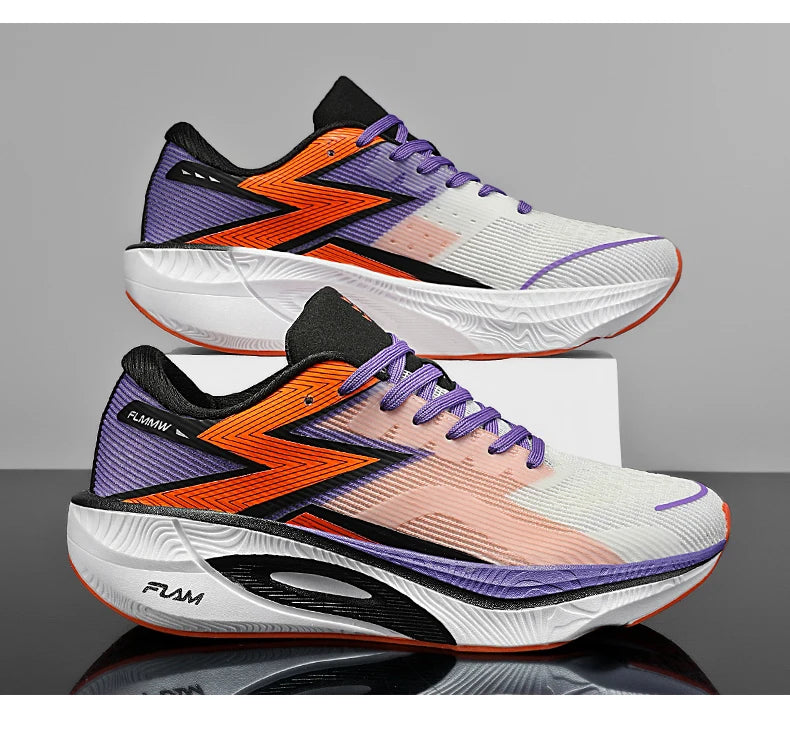 Carbon Platte Marathon Männer Sport Laufschuhe Air Kissen Leichte Frauen Athletisch Gym Tenis Turnschuhe Wandern Jogging Schuhe