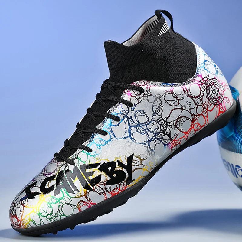 Chaussures de Football Respirantes et Confortables pour Homme, Résistantes à l'Usure, pour Entraînement Sportif Professionnel