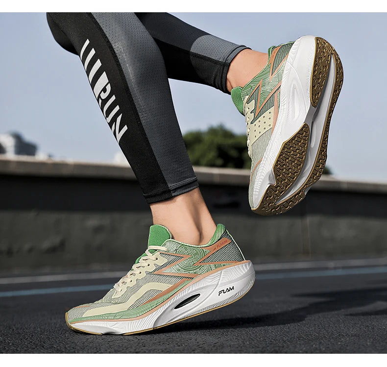 Carbon Platte Marathon Männer Sport Laufschuhe Air Kissen Leichte Frauen Athletisch Gym Tenis Turnschuhe Wandern Jogging Schuhe