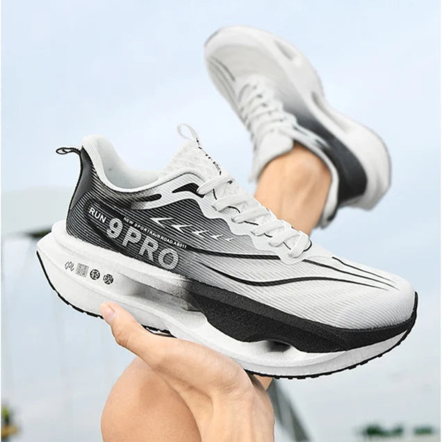 Männer Turnschuhe 9PRO Carbon Board Skeleton Dämpfung Marathon Laufschuhe Outdoor Fitness Training Sport Tennis Schuhe frauen