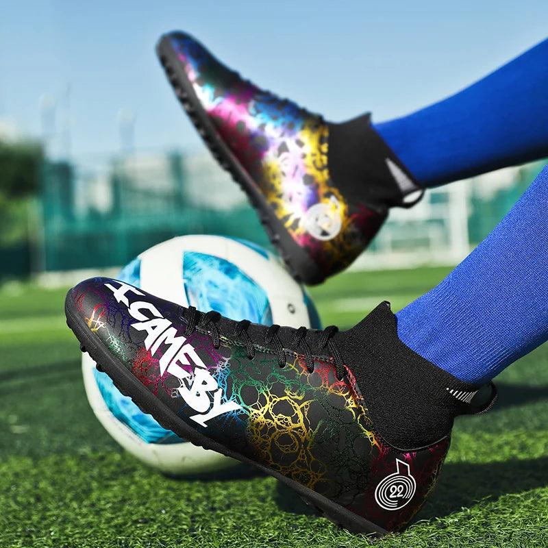 Chaussures de Football Respirantes et Confortables pour Homme, Résistantes à l'Usure, pour Entraînement Sportif Professionnel