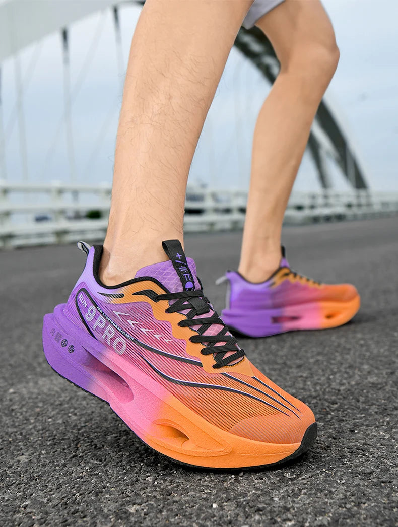Männer Turnschuhe 9PRO Carbon Board Skeleton Dämpfung Marathon Laufschuhe Outdoor Fitness Training Sport Tennis Schuhe frauen