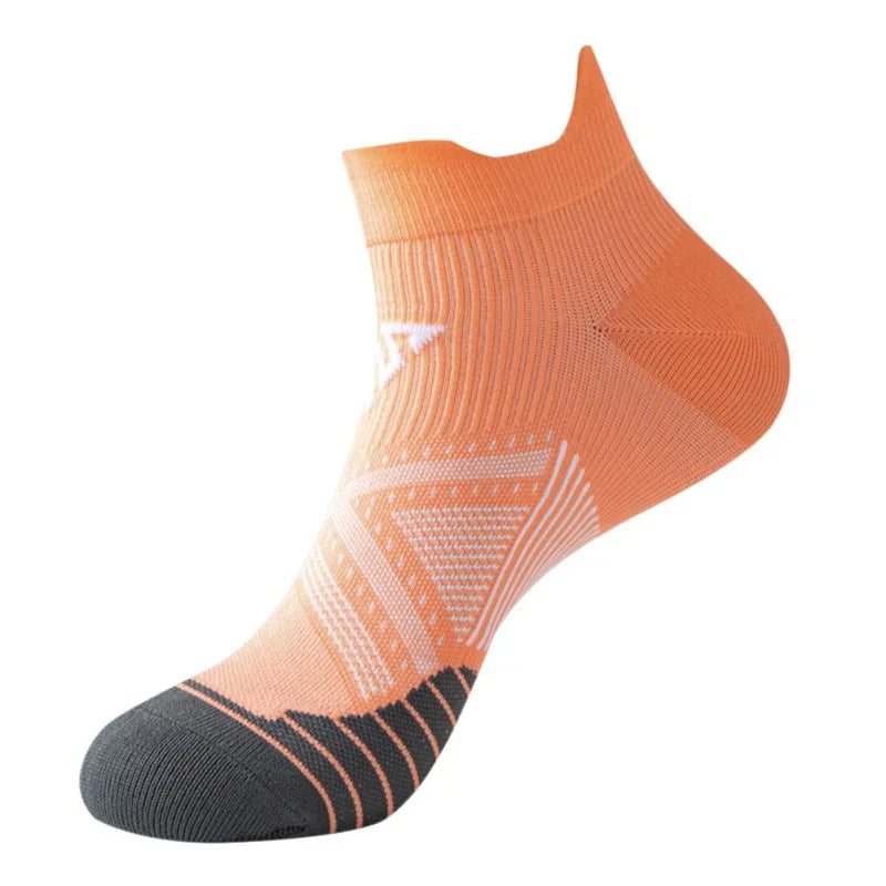 Sportsocken für Männer und Frauen, atmungsaktiv, zum Laufen, Fitness, Kompressionssocken, professionelle Marathon, schnell trocknende Socken, elastische Schuhe