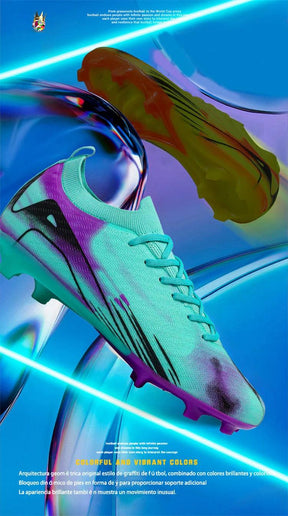 Chaussures de sport de football pour hommes et femmes, baskets de football professionnelles originales, longues pointes, baskets de futsal, marque de mode