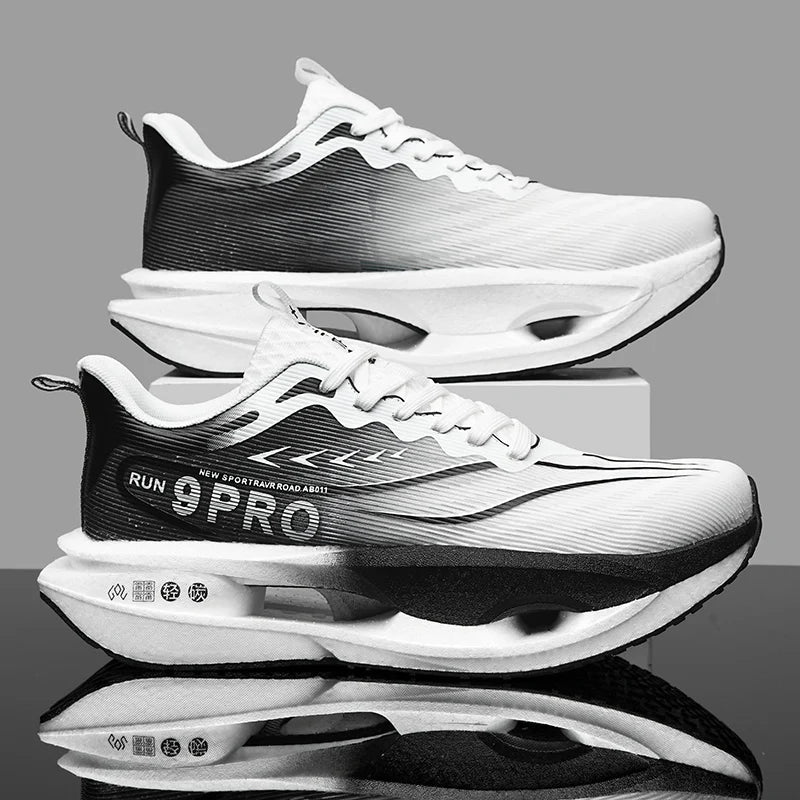 Männer Turnschuhe 9PRO Carbon Board Skeleton Dämpfung Marathon Laufschuhe Outdoor Fitness Training Sport Tennis Schuhe frauen