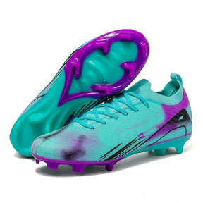 Chaussures de sport de football pour hommes et femmes, baskets de football professionnelles originales, longues pointes, baskets de futsal, marque de mode