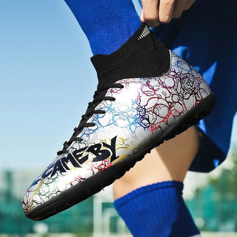 Chaussures de Football Respirantes et Confortables pour Homme, Résistantes à l'Usure, pour Entraînement Sportif Professionnel