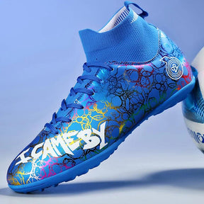 Chaussures de Football Respirantes et Confortables pour Homme, Résistantes à l'Usure, pour Entraînement Sportif Professionnel