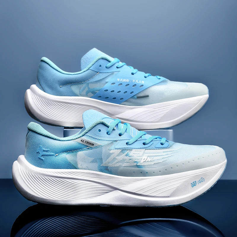 Männer bequeme Mesh atmungsaktive Turnschuhe ultraleichte Männer Carbon Platte Turnschuhe Frauen Marathon Jogging Schuhe Luxus Trainingsschuh
