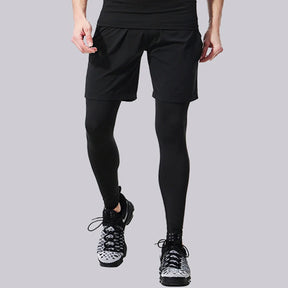 Männer Kompression Sport hose schnell trocknen Fitness-Strumpfhose Laufen Leggings Training Sport Strumpfhose Basketball Mann Fußball kleidung