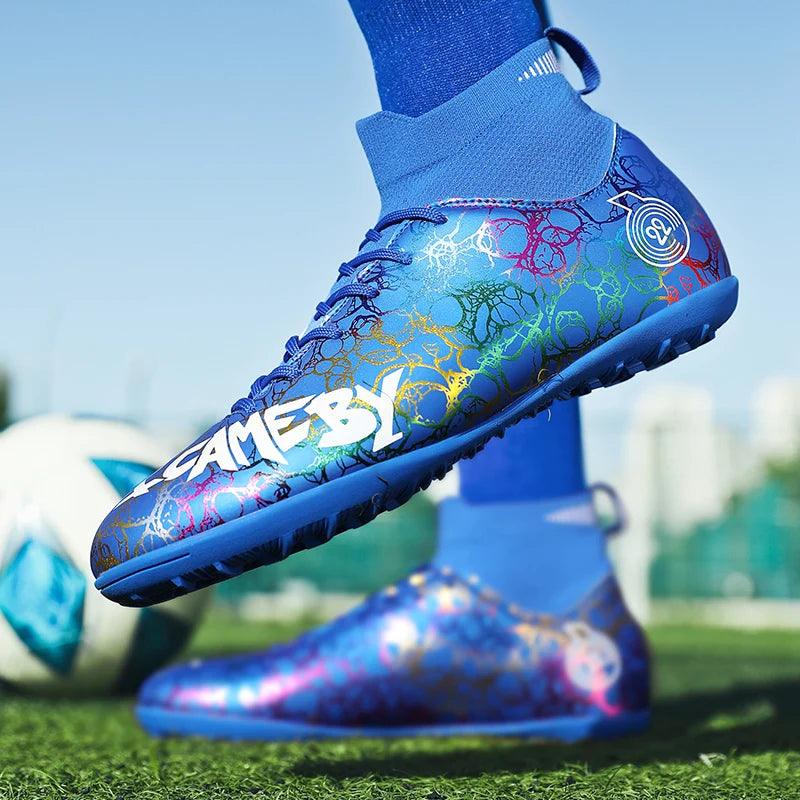 Chaussures de Football Respirantes et Confortables pour Homme, Résistantes à l'Usure, pour Entraînement Sportif Professionnel